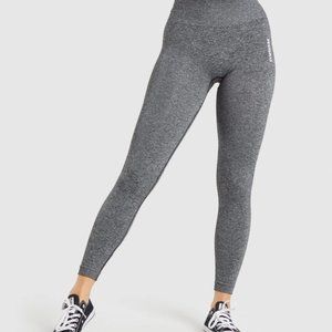 Gymshark Adapt Marl Seamless Leggings - Black, Med